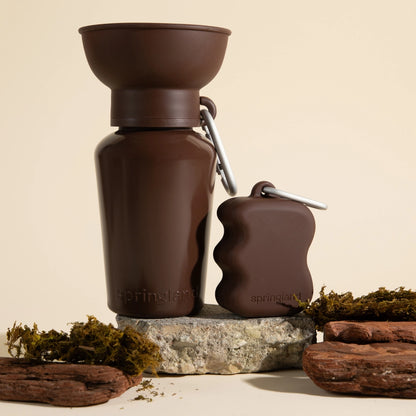 Silicone Dog Treat Dispenser - Chocolate