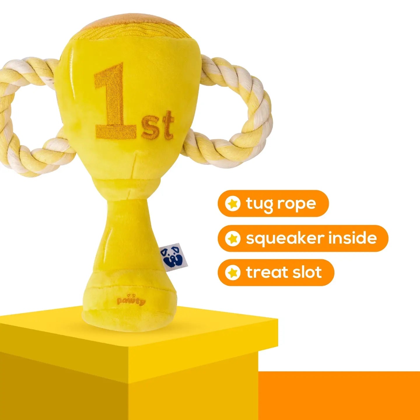 Trophy Interactive Rope Toy