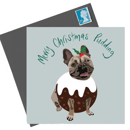 French Bulldog Christmas Card