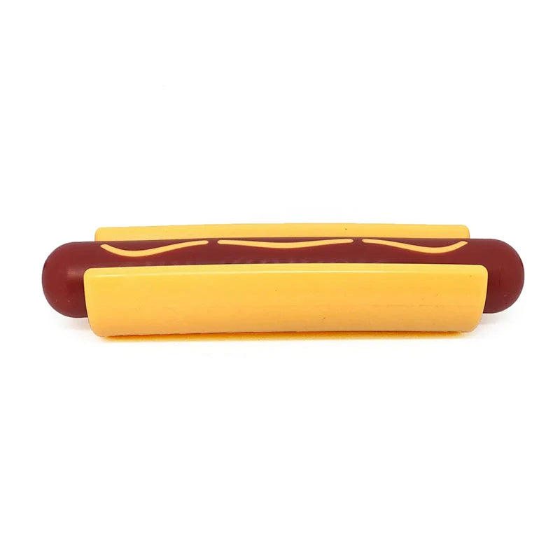 Hot Dog | Juguete masticable de nylon resistente