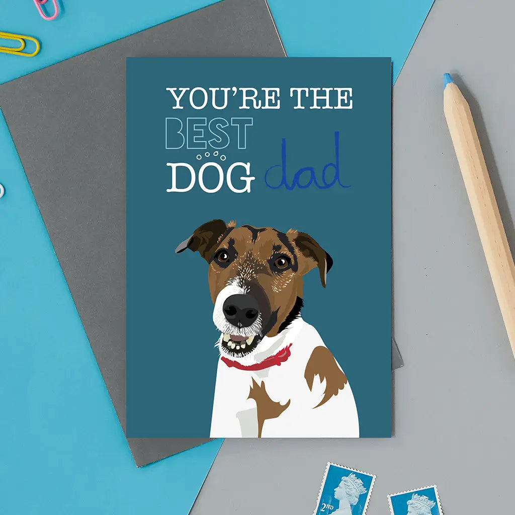 You're The Best Dog Dad Card