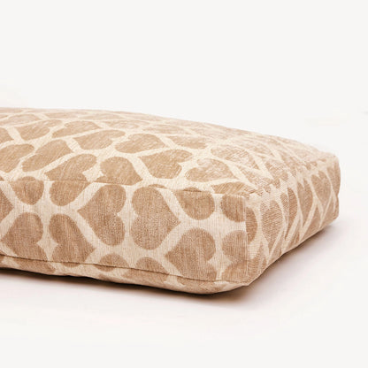 Cama para perro Corazón - Beige