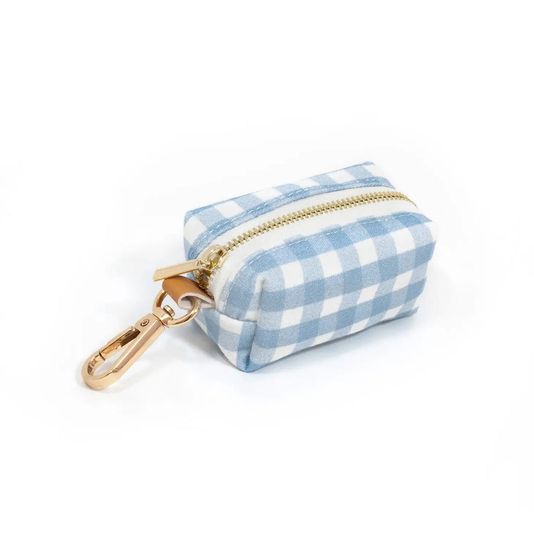 Cesto para bolsas de excrementos - Malibu Blue Gingham