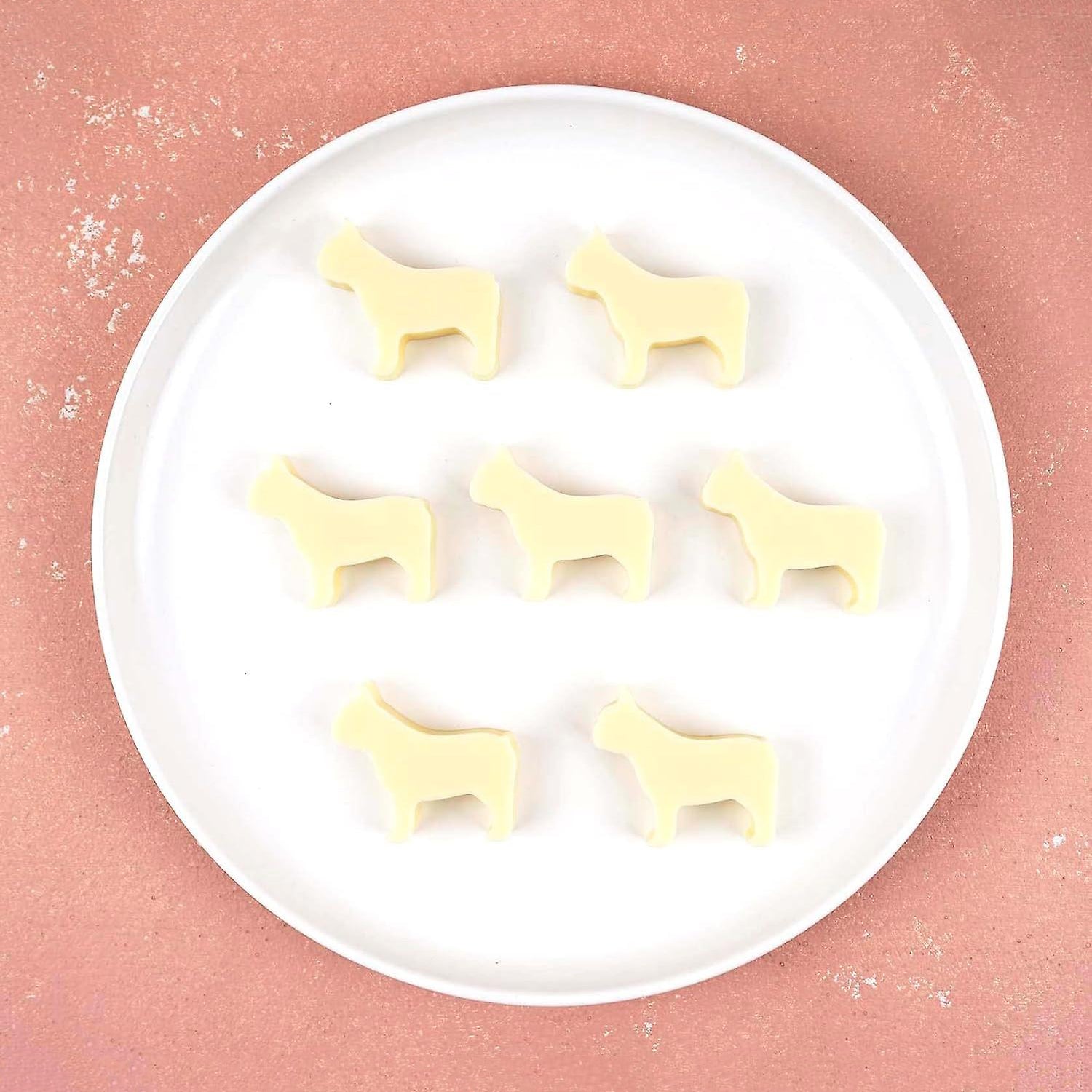 French Bulldog Ice Cube Silicone Mould - Grey