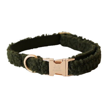 Collar de perro Sherpa - Verde oliva