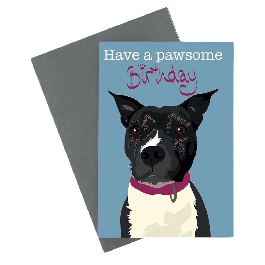 Have A Pawsome Birthday Card