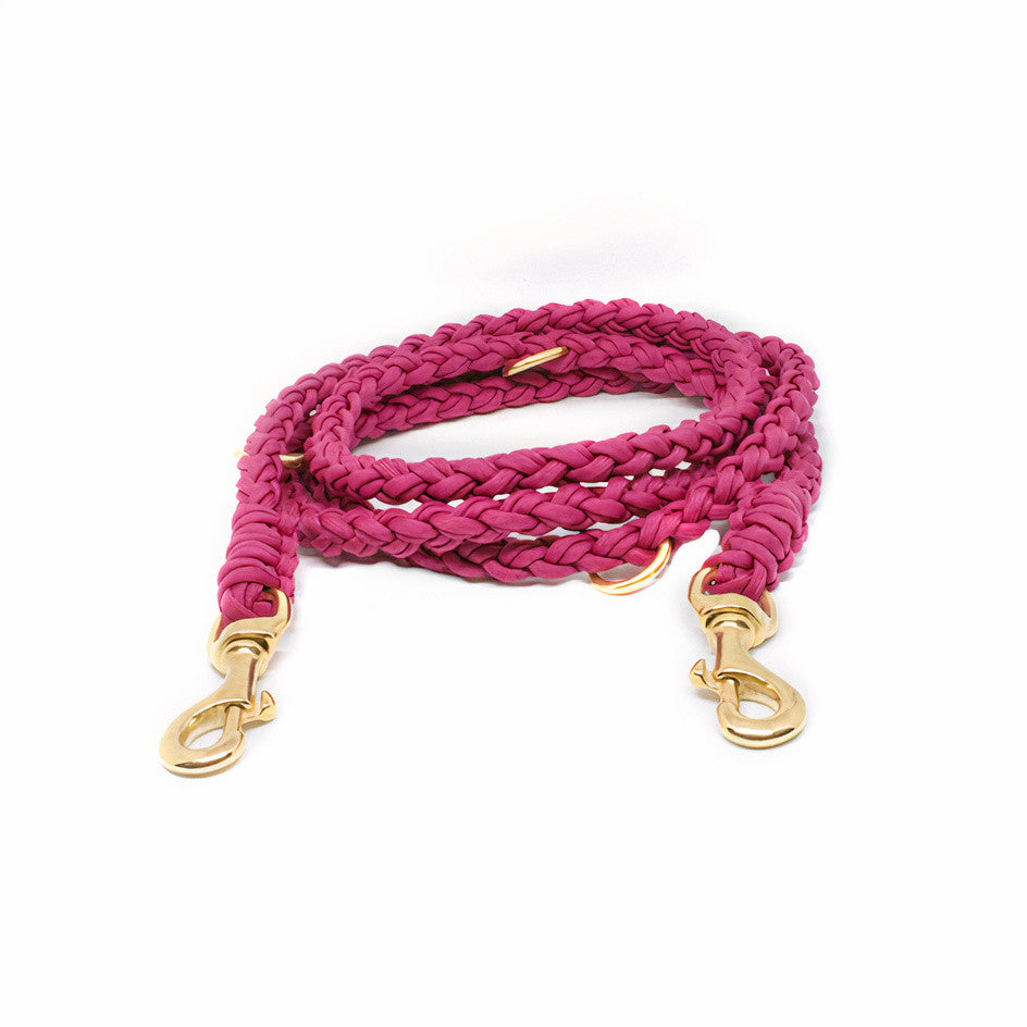 Correa de paracord fucsia