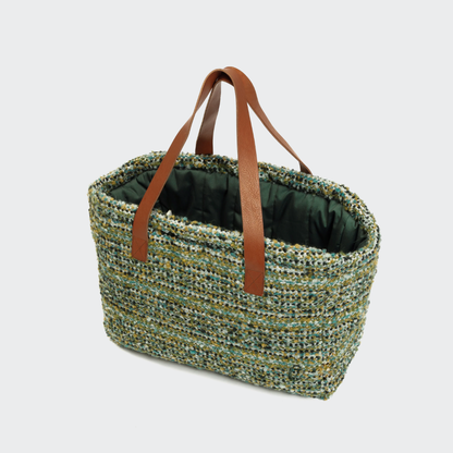 Cloud7 Dog Carrier Verona - Jacquard Green