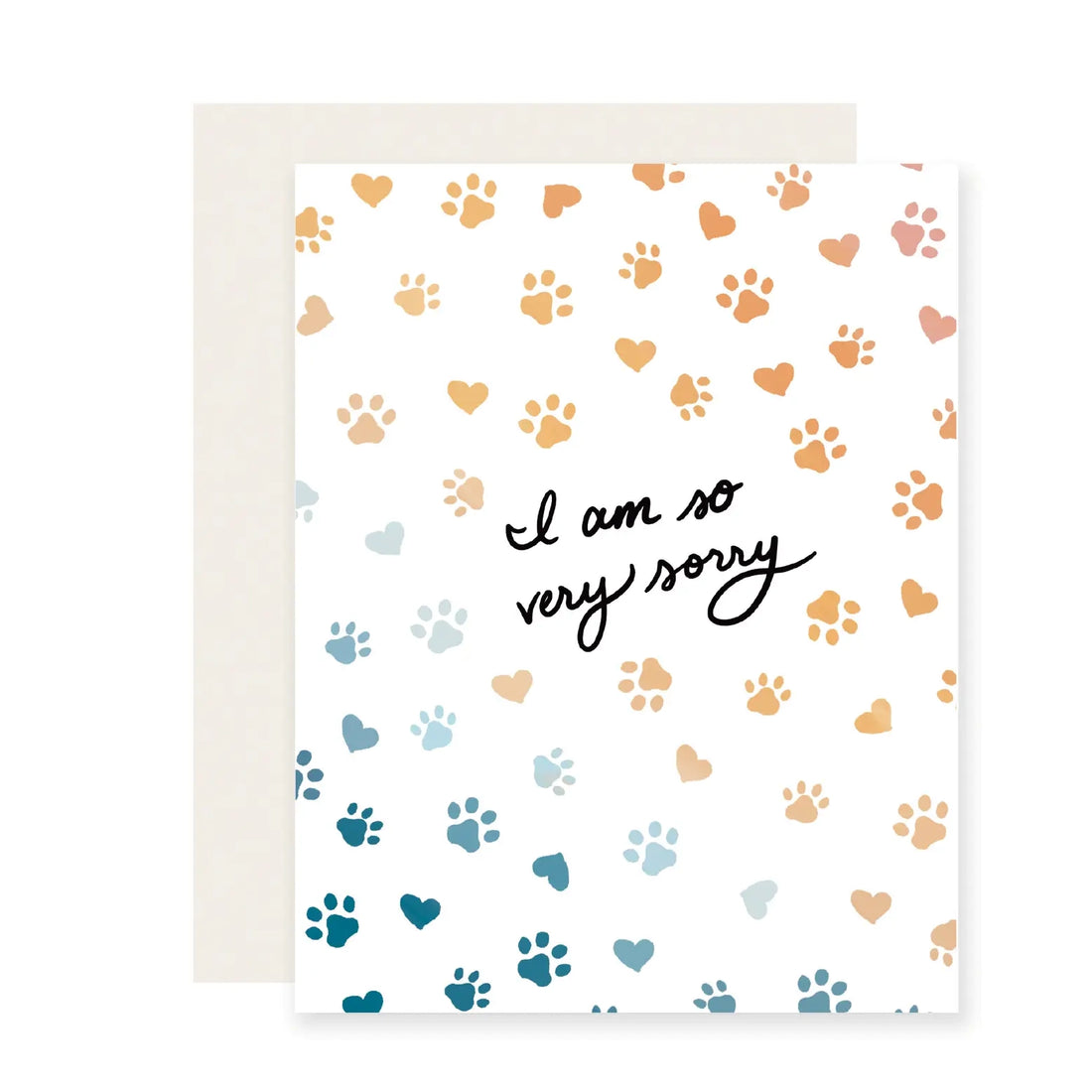 Tarjeta Paw Rainbow