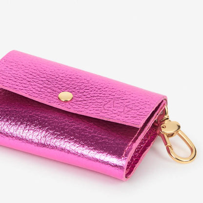 Metal Poop Bag Holder - Fuchsia