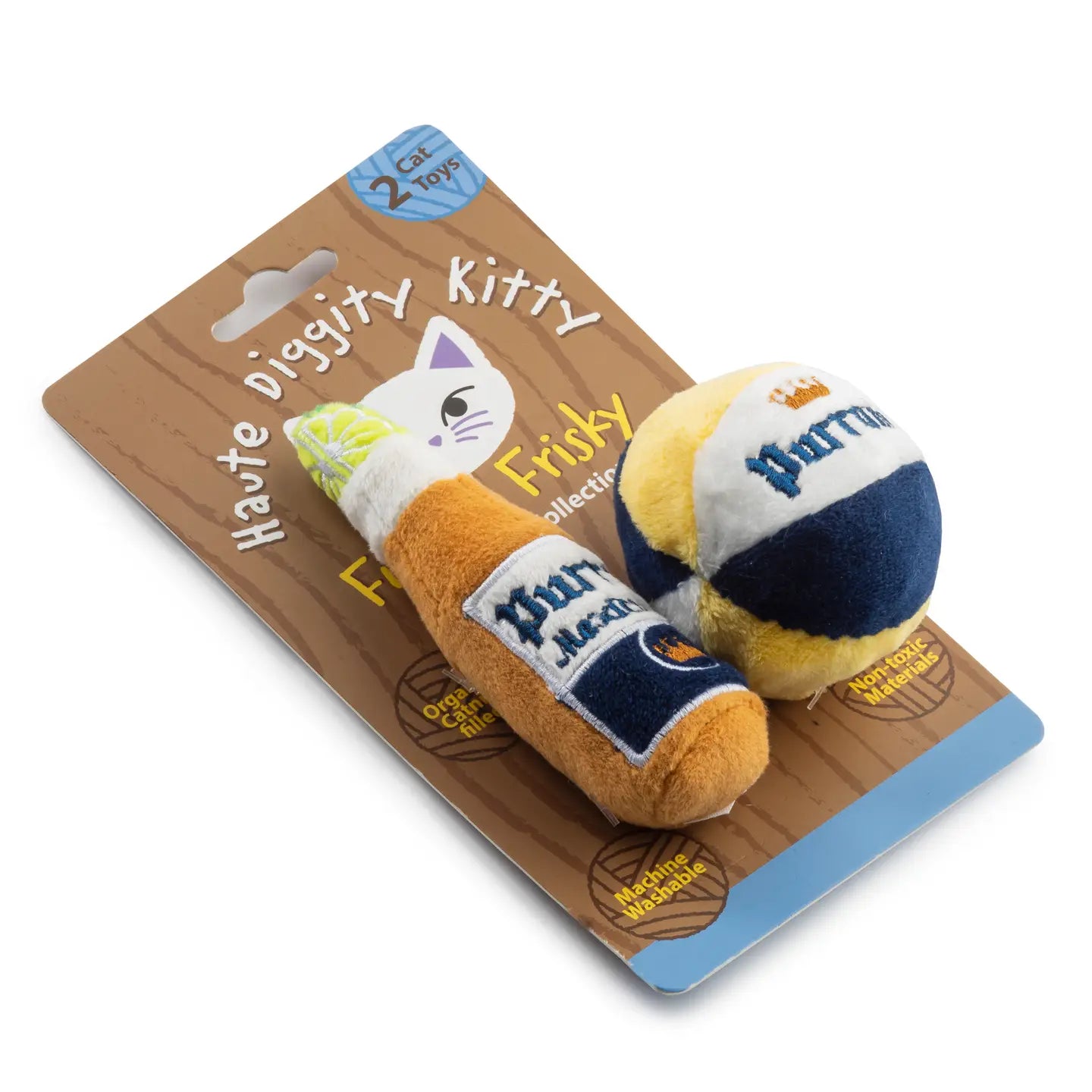 Kitty Purrona (Botella y Pelota) | Catnip Toys