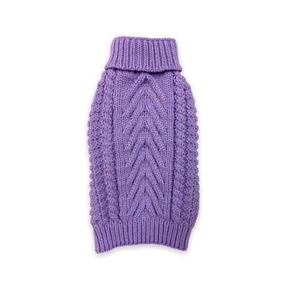 Lilac Super Chunky Sweater