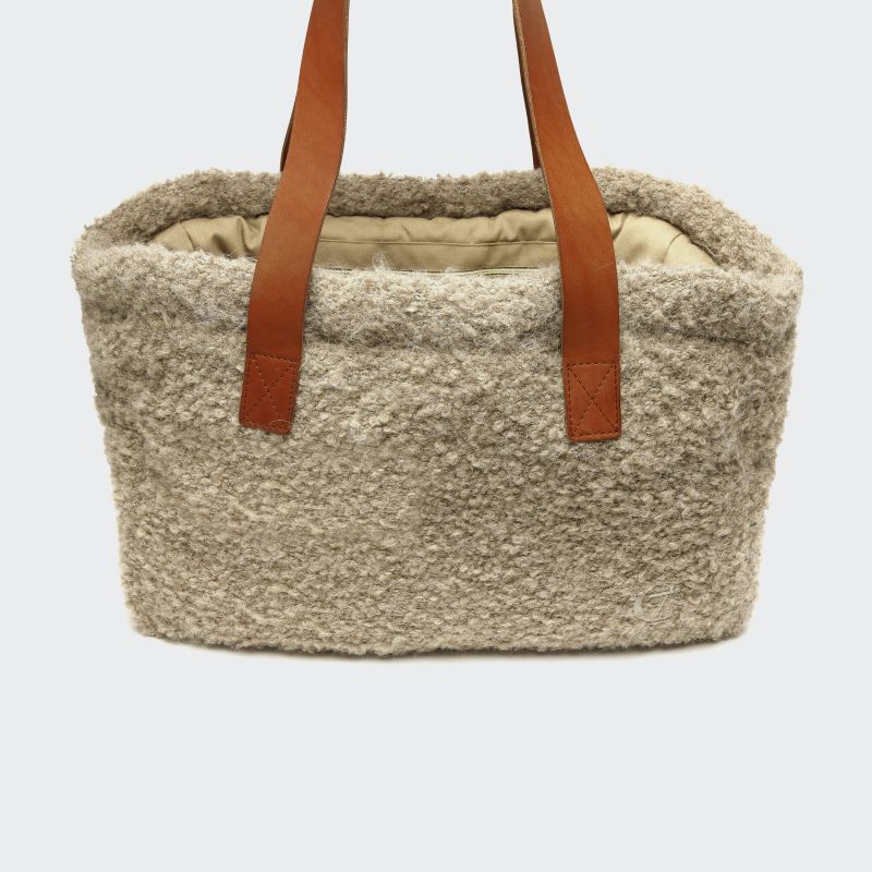 Cloud7 Dog Carrier Verona - Wool Beige