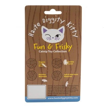 Kitty Vuiton Checker Balls | Juguetes Catnip