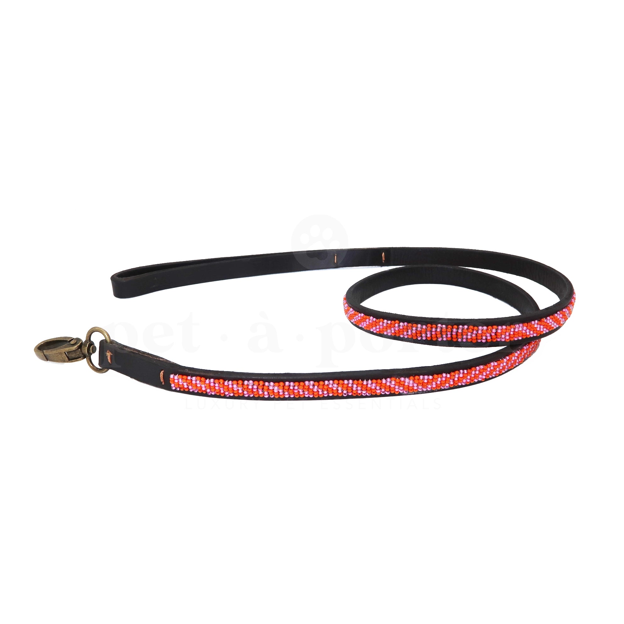 Beaded Dog Lead - Giulia