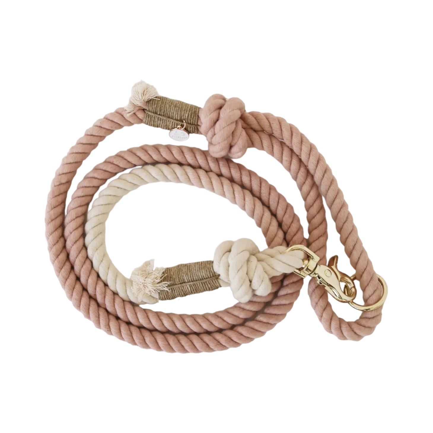 Rope Leash - Antique Rose