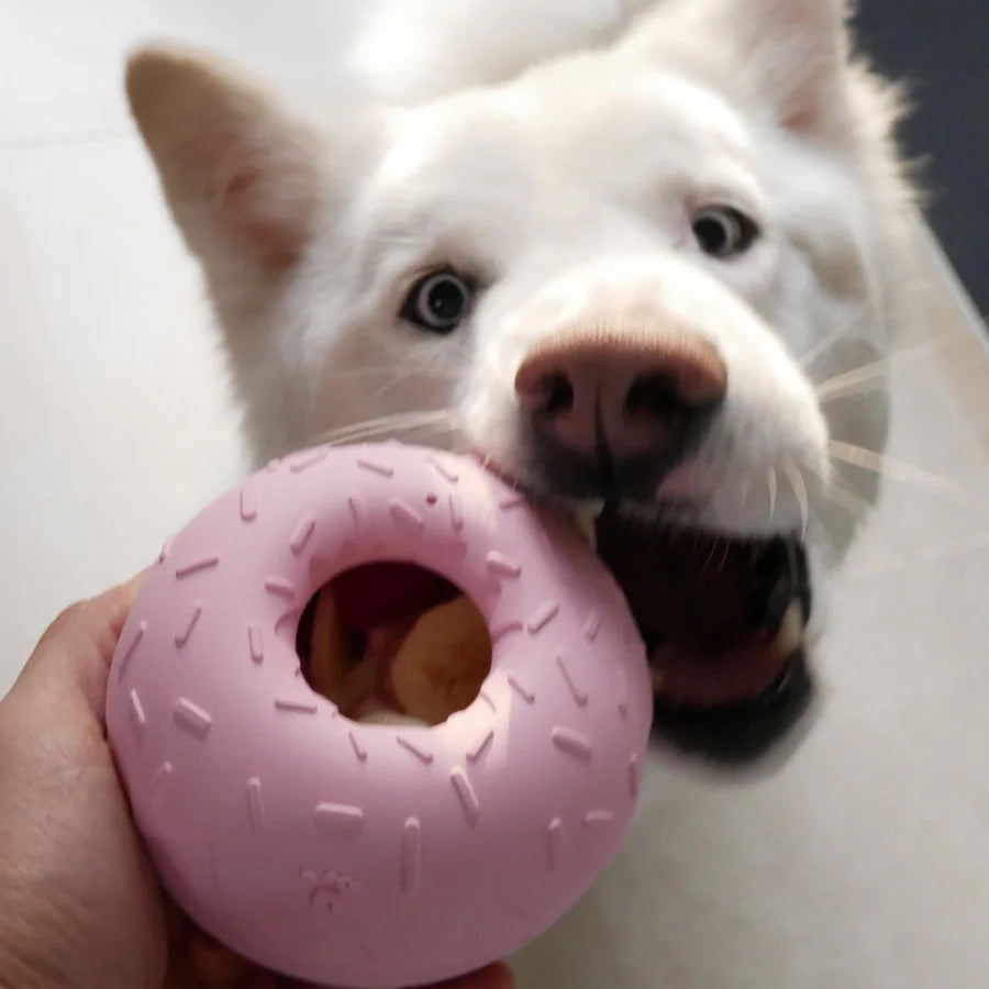 Yoomy Donut Enrichment Toy | Pink