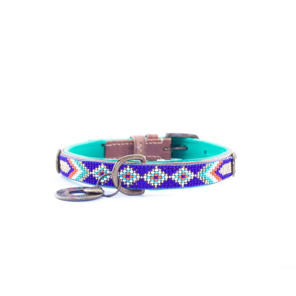 Stella Blue Beads Collar