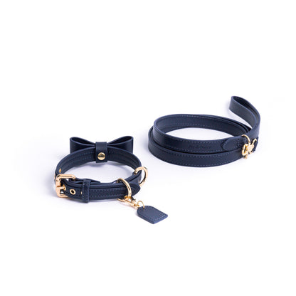 Midnight Blue - Vegan Leather Leash