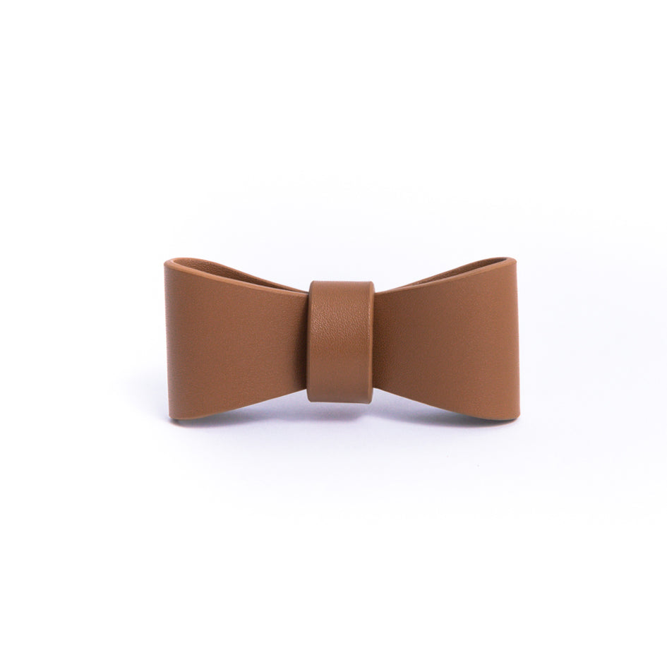 Caramel Latte - Vegan Leather Bowtie