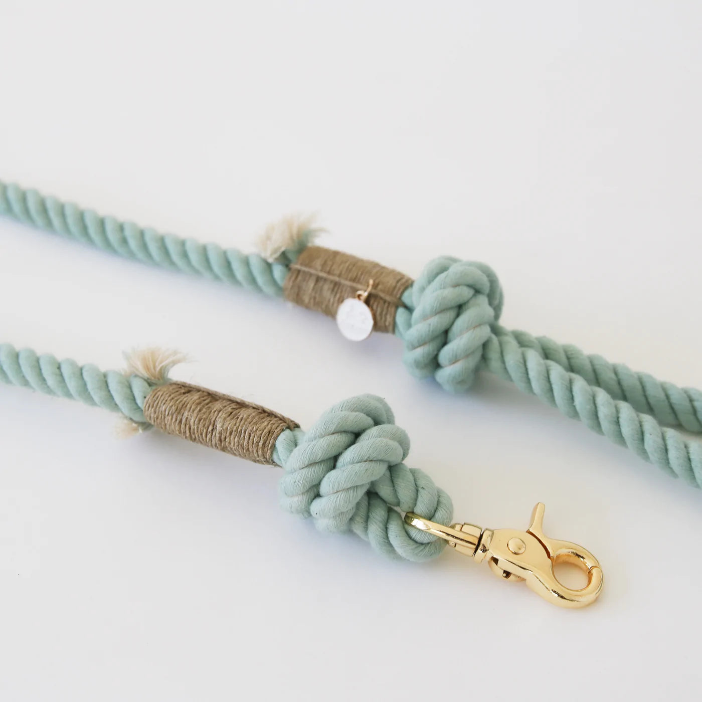 Rope Leash - Teal Gem