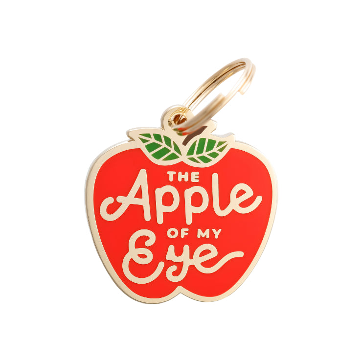 Etiqueta para perro Apple of My Eye