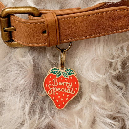 Etiqueta para perro Berry Special