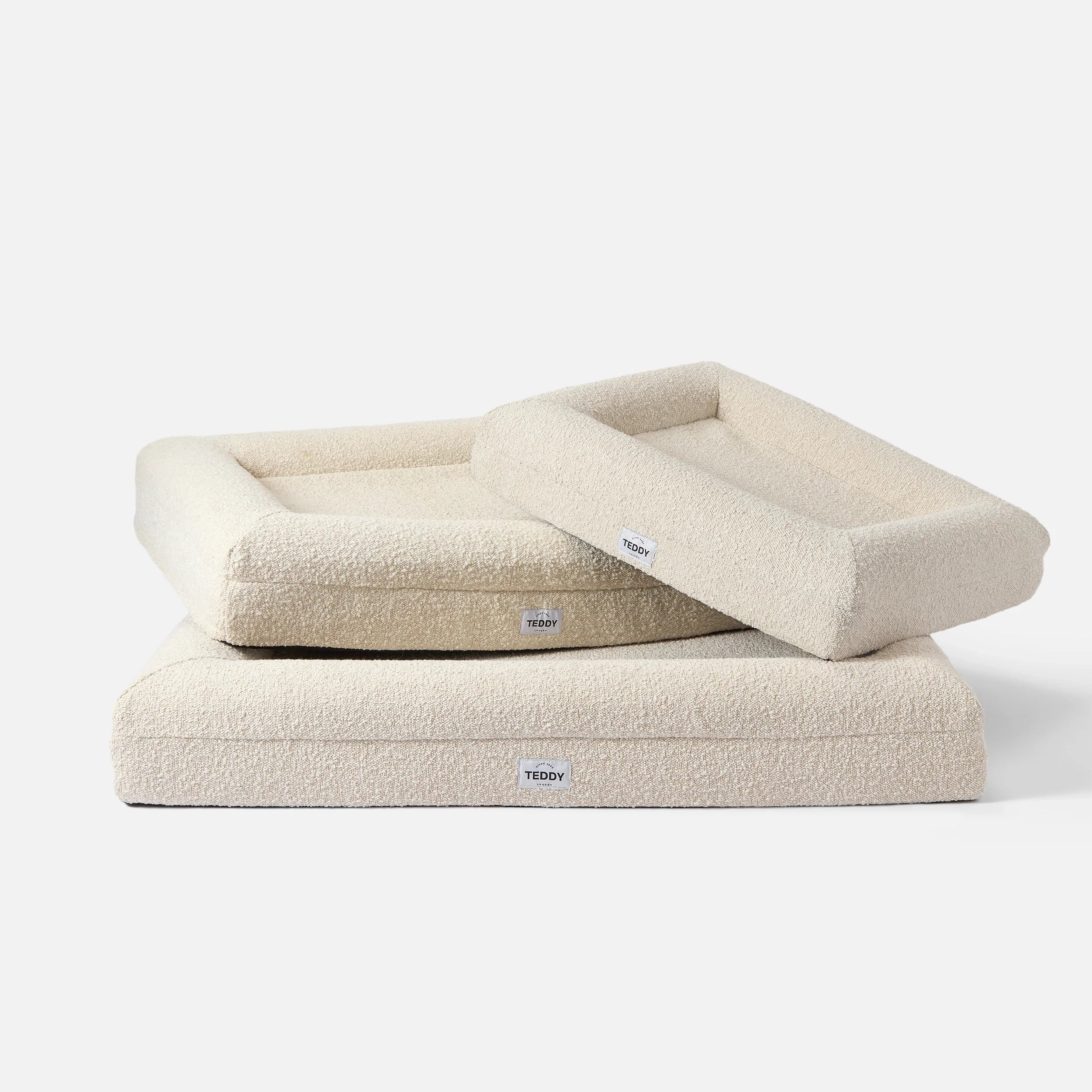 Boucle Bed - Blanco