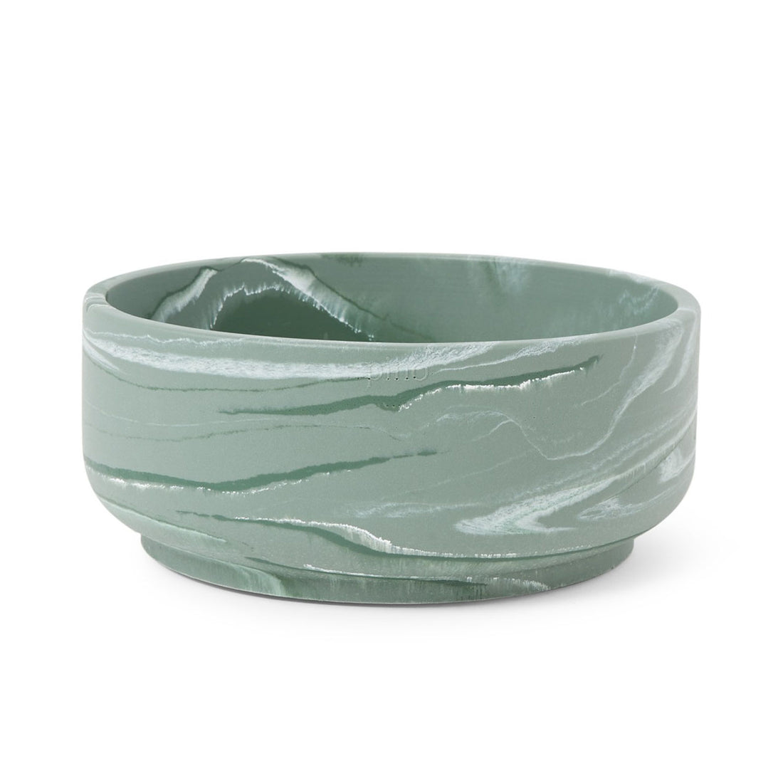 Classic Feeder Bowl - Duck Green Marble