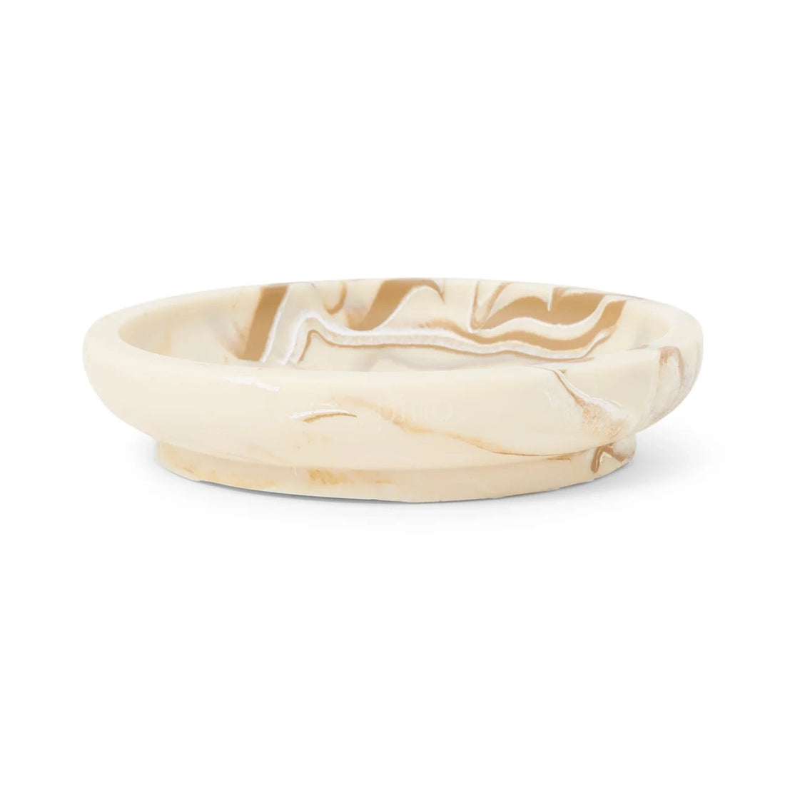 Classic Feeder Small Bowl - Camel Brown Marble