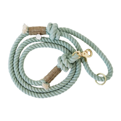 Rope Leash - Teal Gem