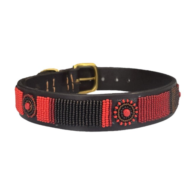 Collar de perro con cuentas - Vanille