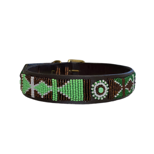 Collar de perro con cuentas - Billy