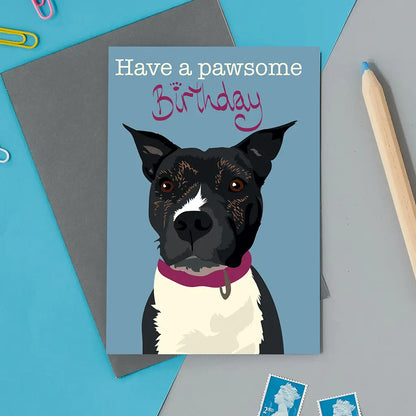 Have A Pawsome Birthday Card