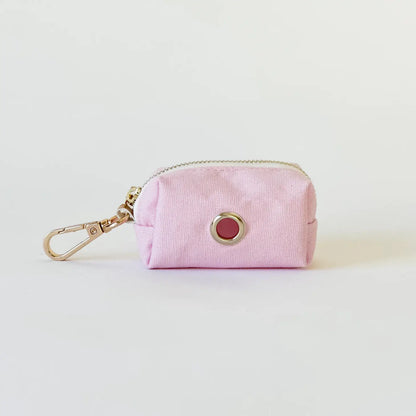 Porte-sac à caca - rose pastel