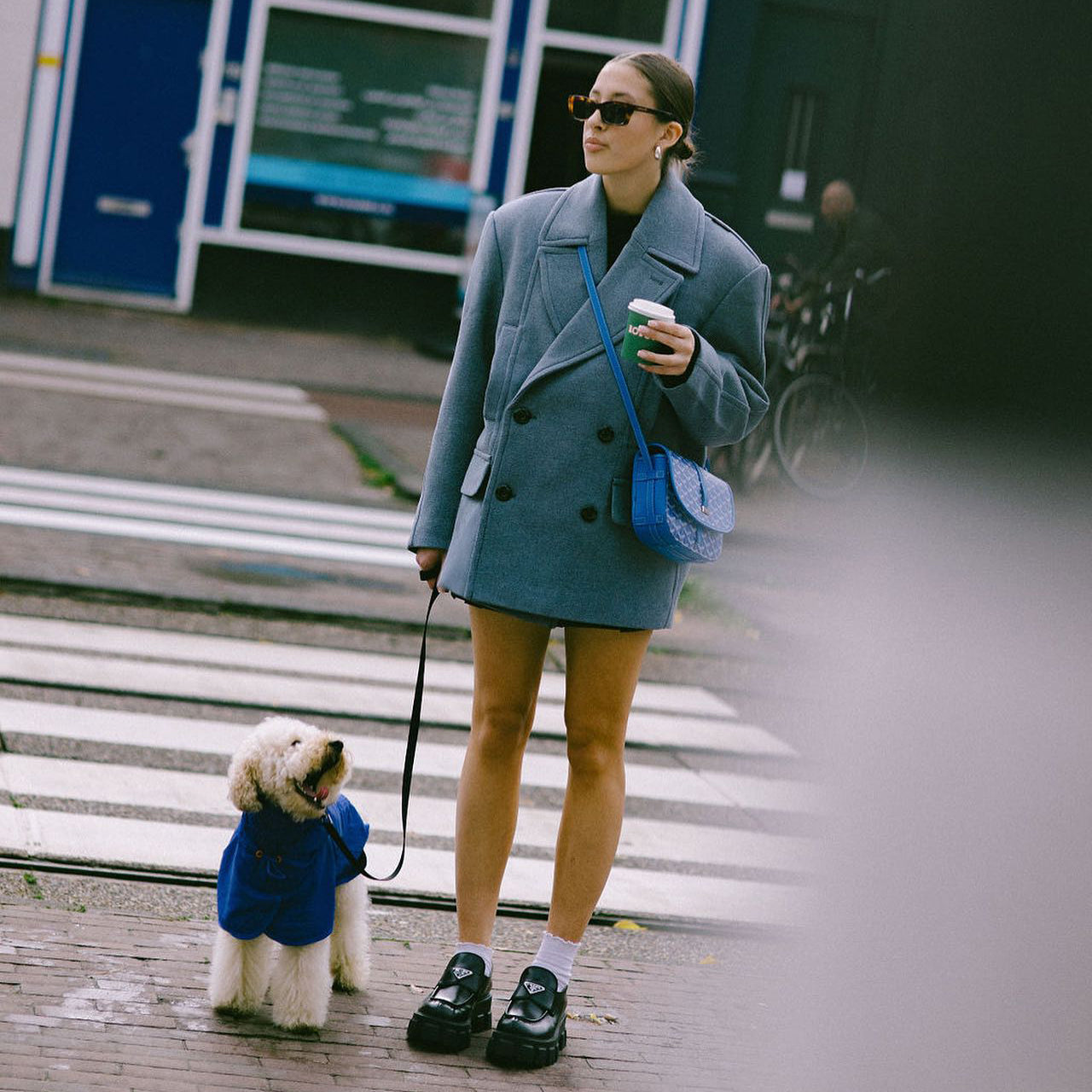 Veste de pluie Romeo - Bleu électrique