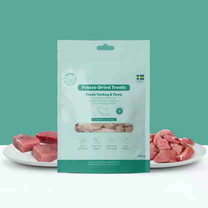 Freeze-Dried Treat | Raw Turkey & Tuna