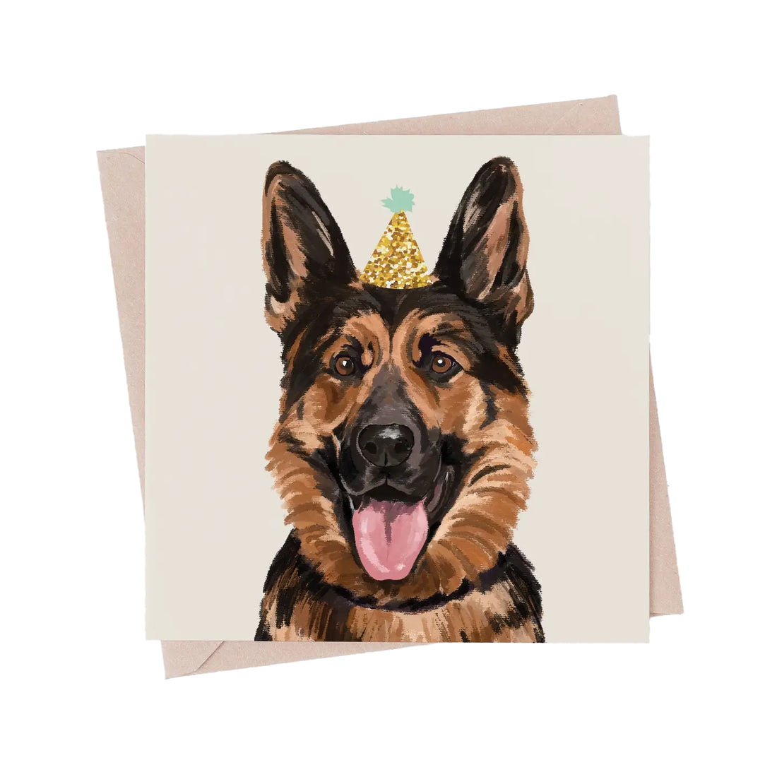 German Shepherd Dog Greeting Card