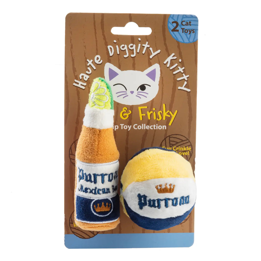 Kitty Purrona (bouteille et balle) | Jouets à base d'herbe à chat
