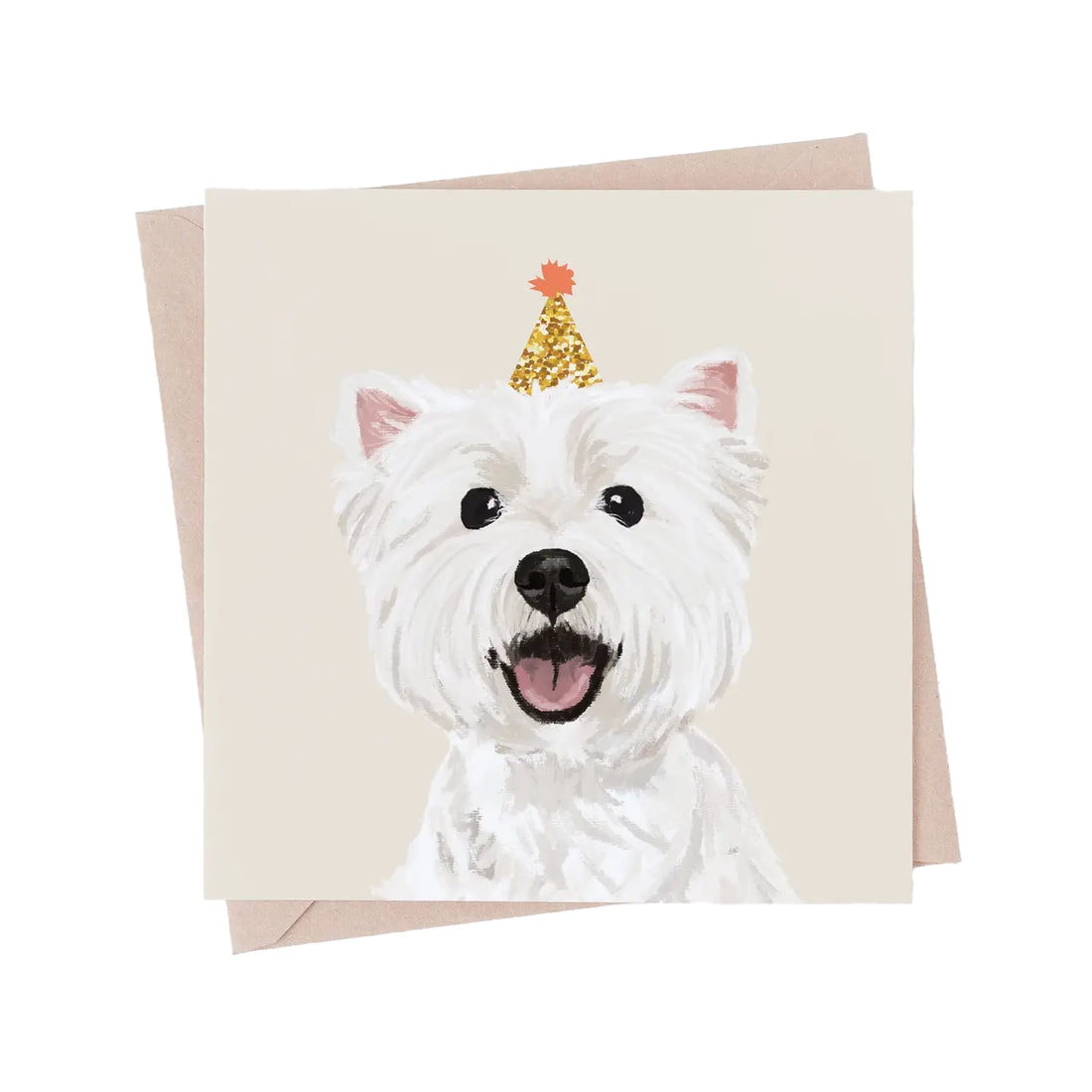 Westie Dog Greeting Card