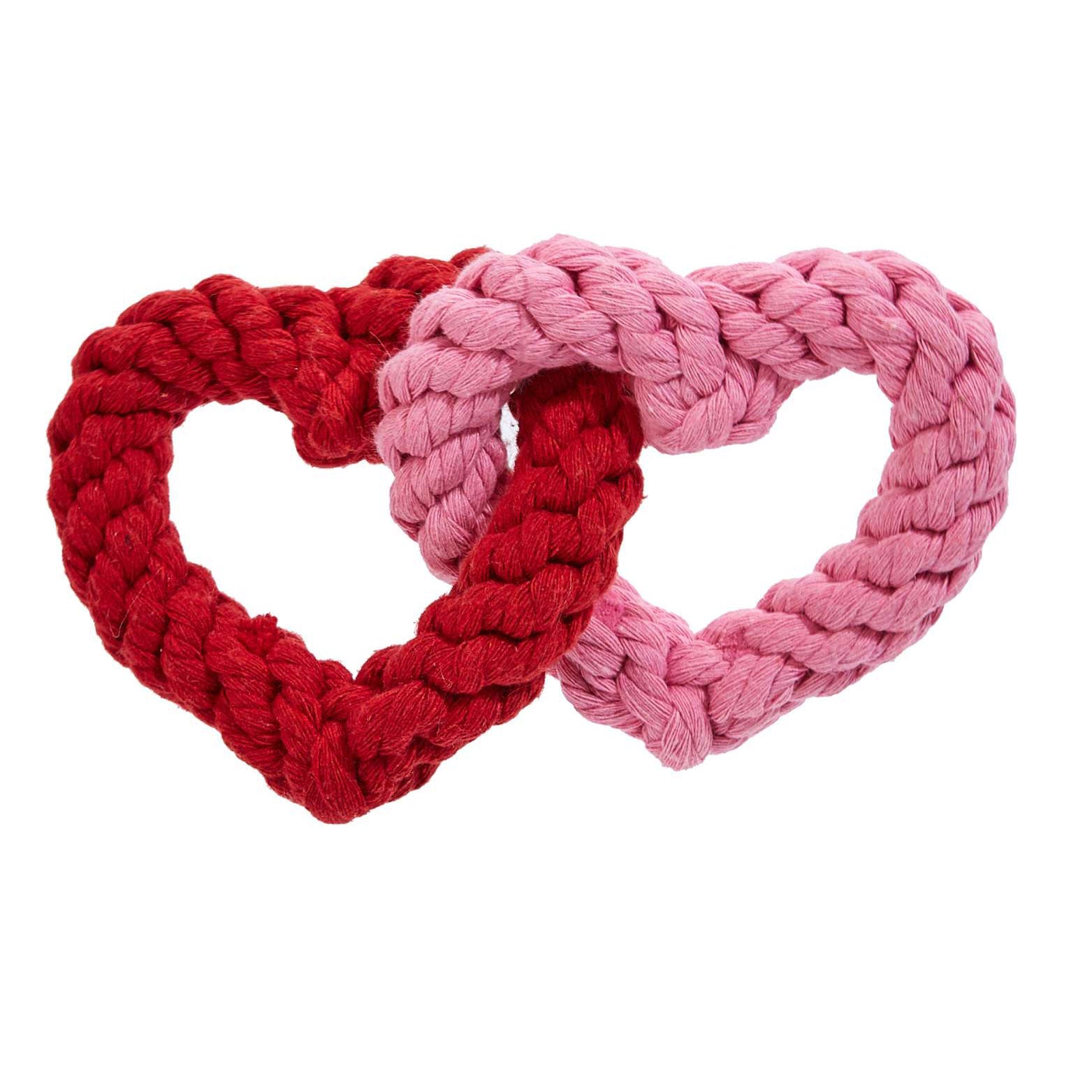 Love Heart Interlocking Rope Toy