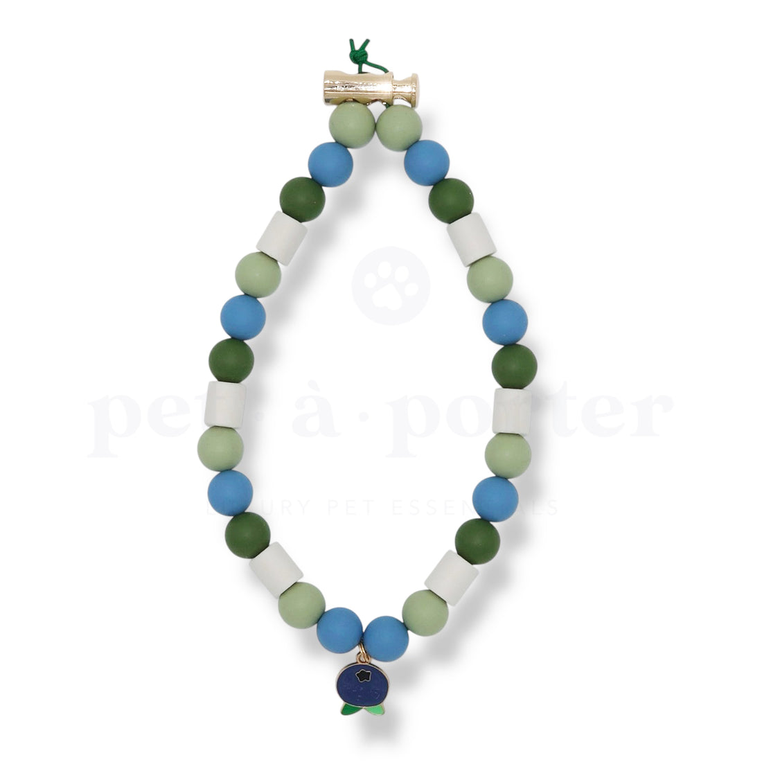 Anti-Tick Beads Collar - Forest Blueberry