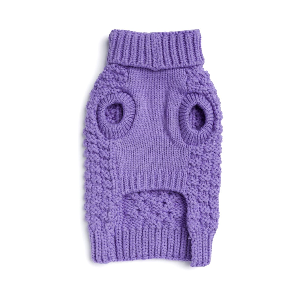 Lilac Super Chunky Sweater