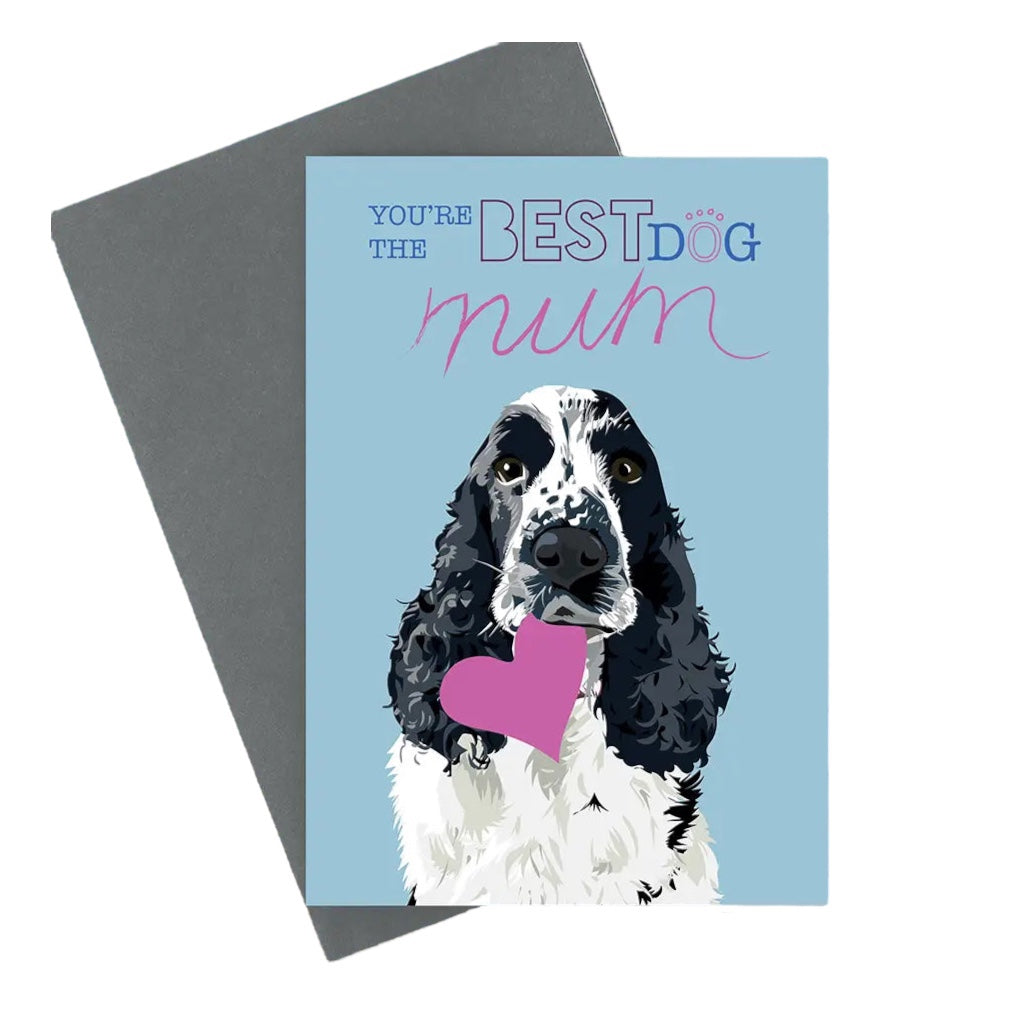 Carte de maman "You're the Best Dog" (Tu es le meilleur chien)