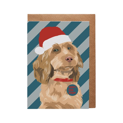 Cockapoo Christmas Card