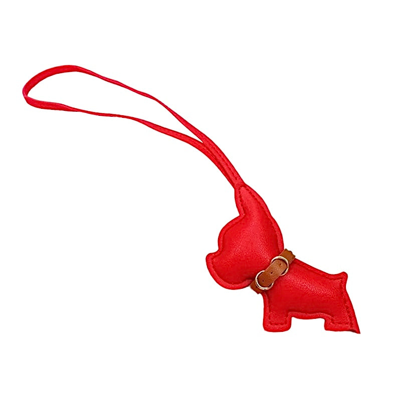 Bulldog Charm - Red