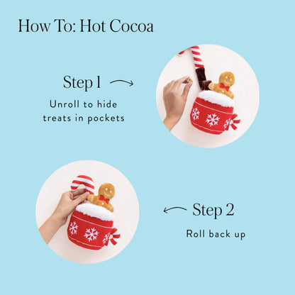 Holiday Hot Cocoa Interactive Snuffle Dog Toy