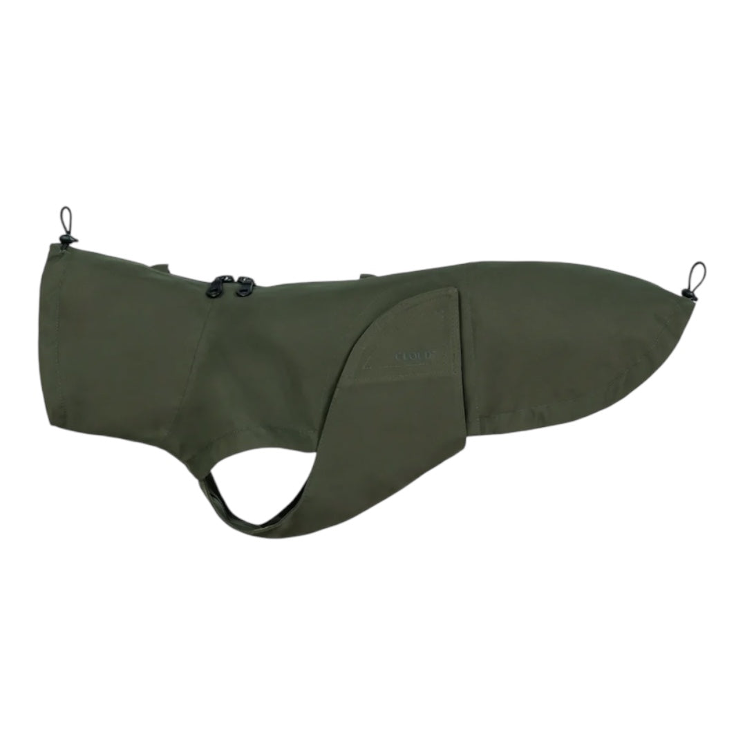 Cloud7 Dublin 2.0 Raincoat DACHSHUND - Dark Olive