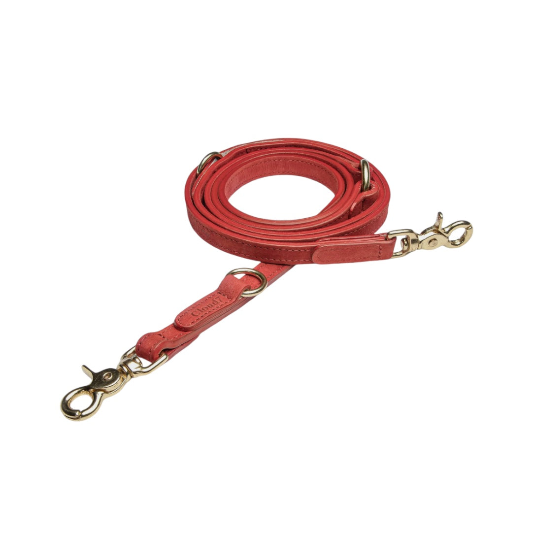 Cloud7 Dog Leash Tiergarten - Cherry Red