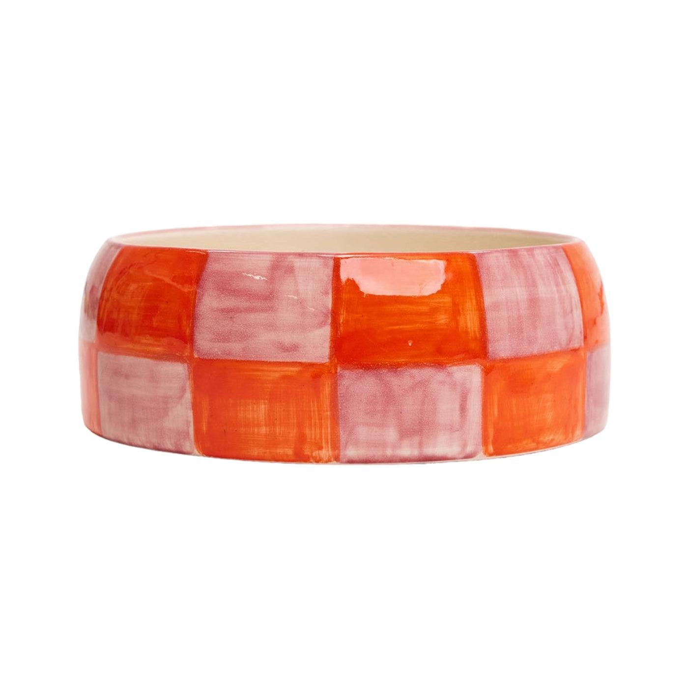 Bol en bloc - Orange/Rose